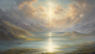 Divine light signifying mercy, healing and protection