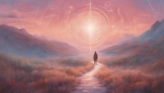 Person finding their way in spiritual journey
